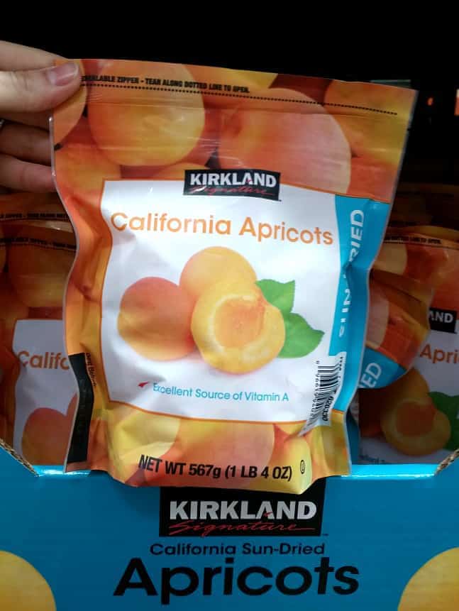 Dried apricots from Costco | Back To The Book Nutrition