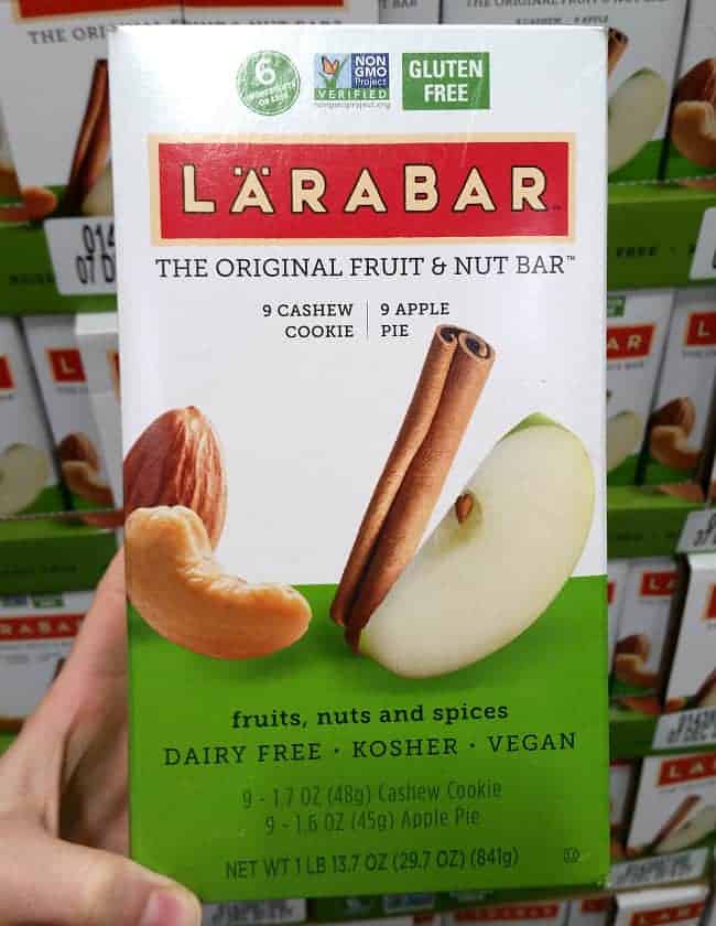 Larabar from Costco | Back To The Book Nutrition
