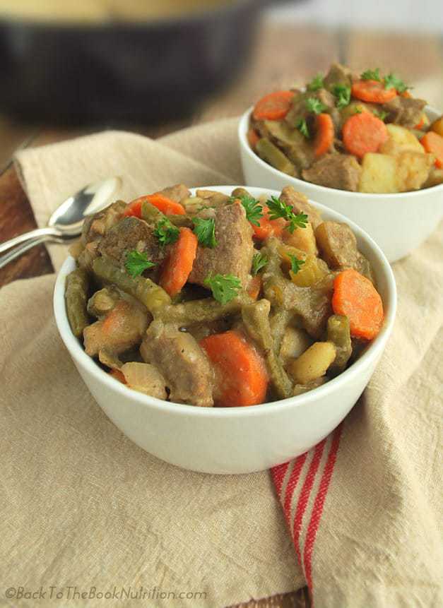 Old Fashioned Beef Stew | Back To The Book Nutrition
