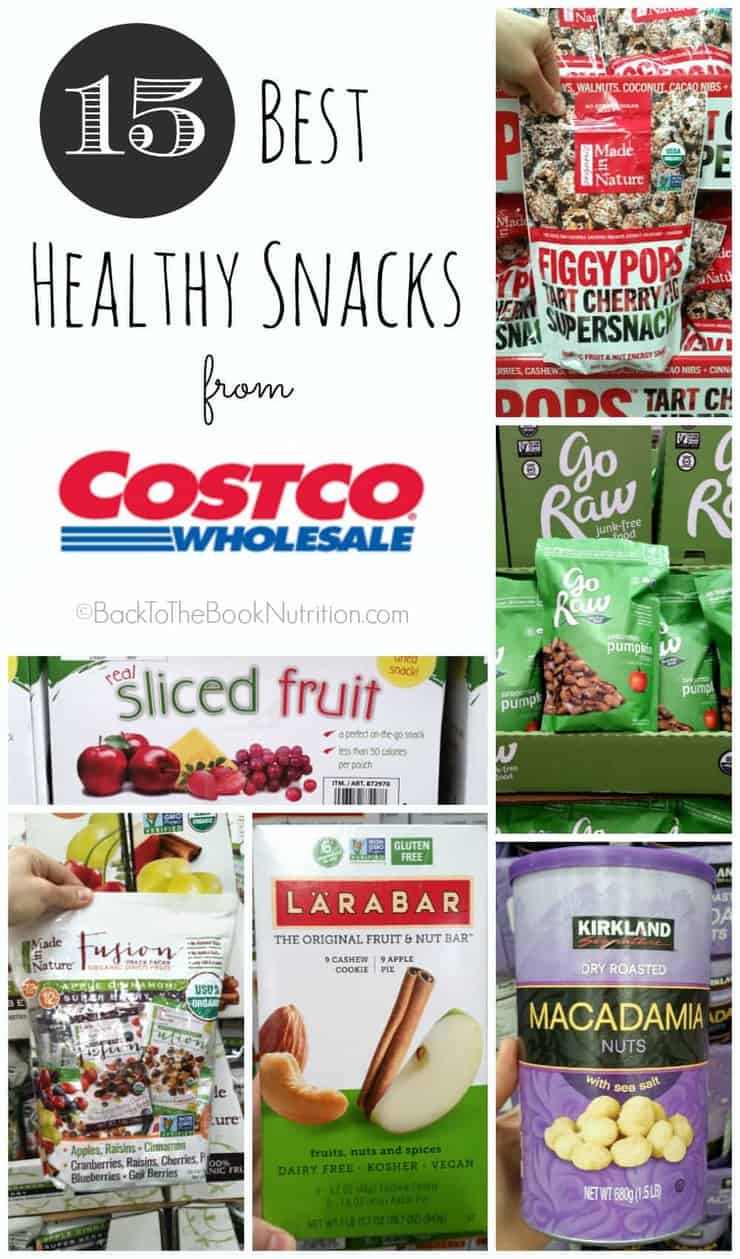 Best Healthy Snacks from Costco | Back To The Book Nutrition