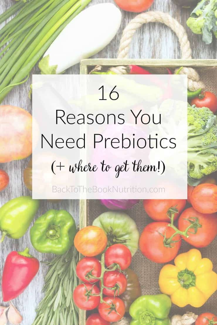 16 Reasons You Need Prebiotics...and where to get them! | Back To The Book Nutrition