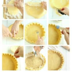 How to make the best flaky pie crust with step by step photo tutorial