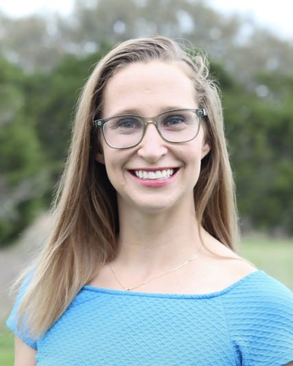 Close up photo of co-author Sandra Caldwell